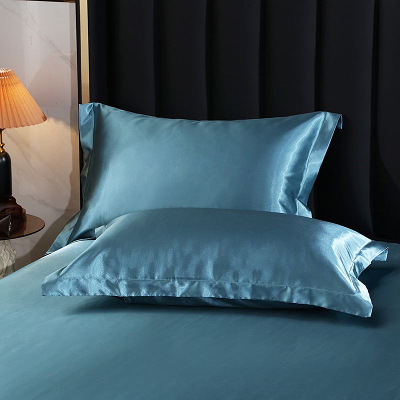 Mulberry šilko dvipusė pagalvės užvalkalas, satino audinys, Ice Silk vasaros komfortas, plaukų priežiūra