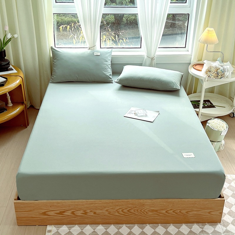 Elastinė lovos pakloda, 100% medvilnė, Twill audinys, reaktinis dažymas, audinio tankis 133x72, svoris 500–800 g