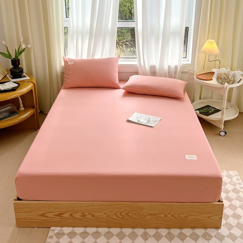 Elastinė lovos pakloda, 100% medvilnė, Twill audinys, reaktinis dažymas, audinio tankis 133x72, svoris 500–800 g