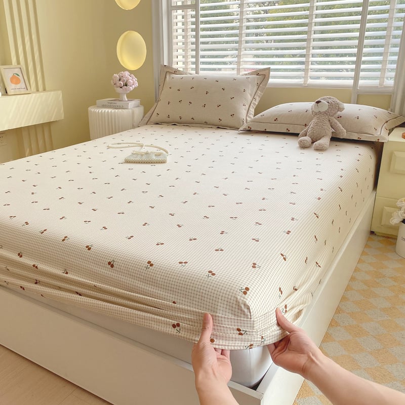 Elastinis patalynės užvalkalas iš 100% medvilnės, geometrinis raštas, reaktinis spausdinimas, GSM 1000–1500, audinio siūlų skaičius 40