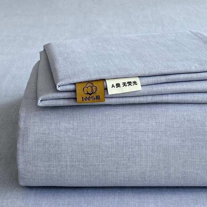 Trys dalių patalynės komplektas iš 100% medvilnės, karikatūrų raštas, reaktyvus dažymas