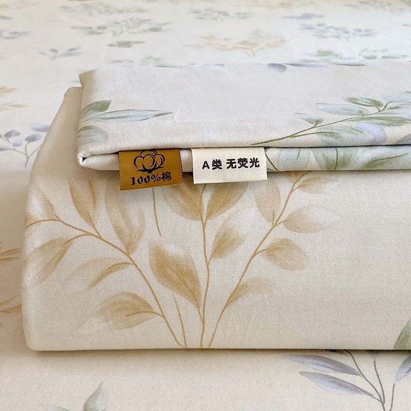 Trys dalių patalynės komplektas iš 100% medvilnės, karikatūrų raštas, reaktyvus dažymas