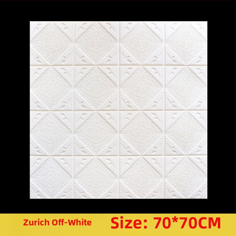 Самозалепващ 3D таванно-стенен стикер за дневна