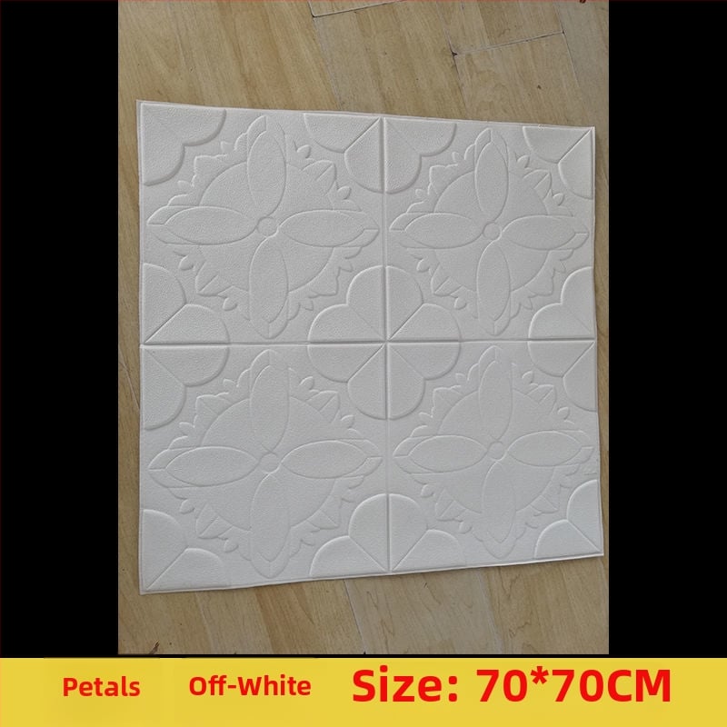 Самозалепващ 3D таванно-стенен стикер за дневна