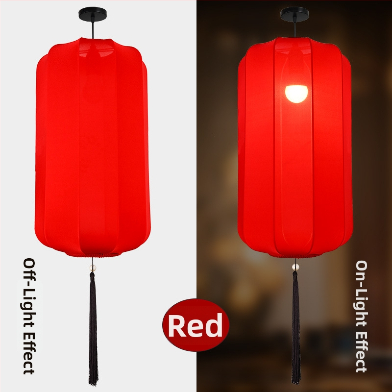 Elastinio audinio žibintas, rankų darbo, lauko naudojimui, kvadratinė forma, šviesėja