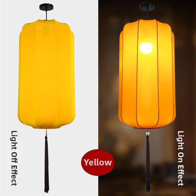 Elastinio audinio žibintas, rankų darbo, lauko naudojimui, kvadratinė forma, šviesėja