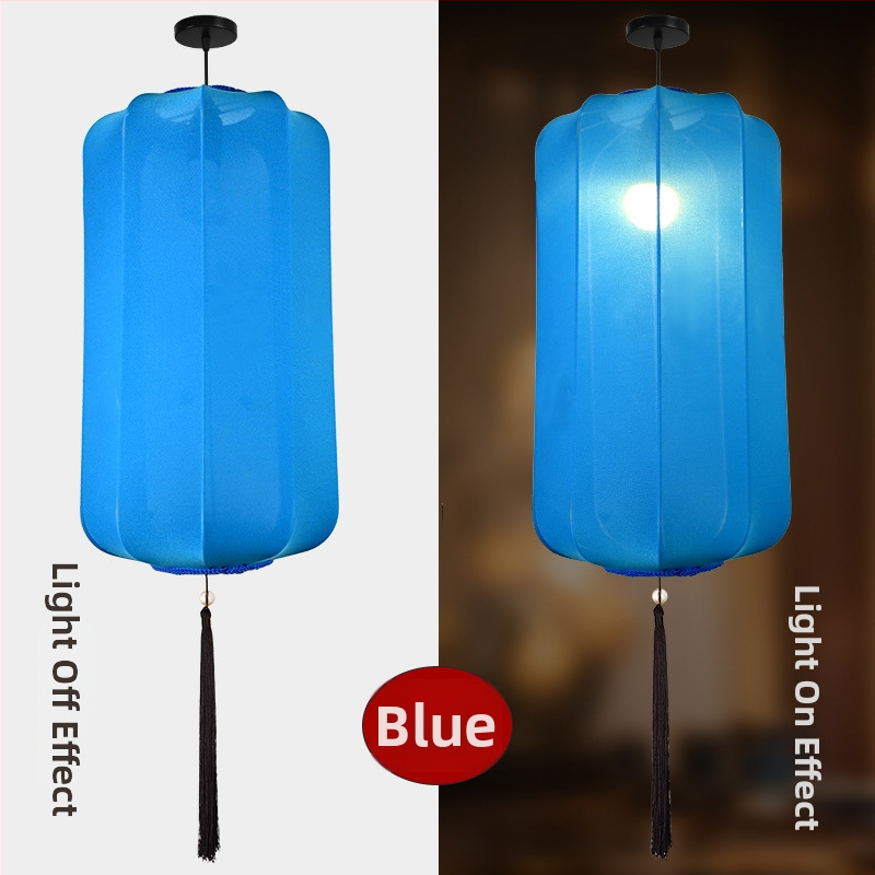 Elastinio audinio žibintas, rankų darbo, lauko naudojimui, kvadratinė forma, šviesėja