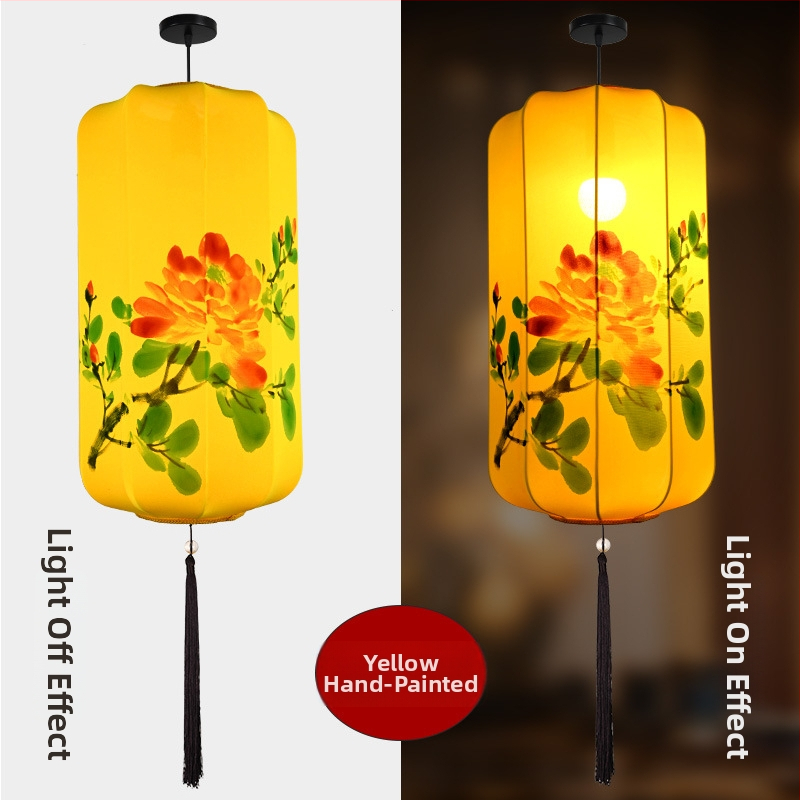 Elastinio audinio žibintas, rankų darbo, lauko naudojimui, kvadratinė forma, šviesėja