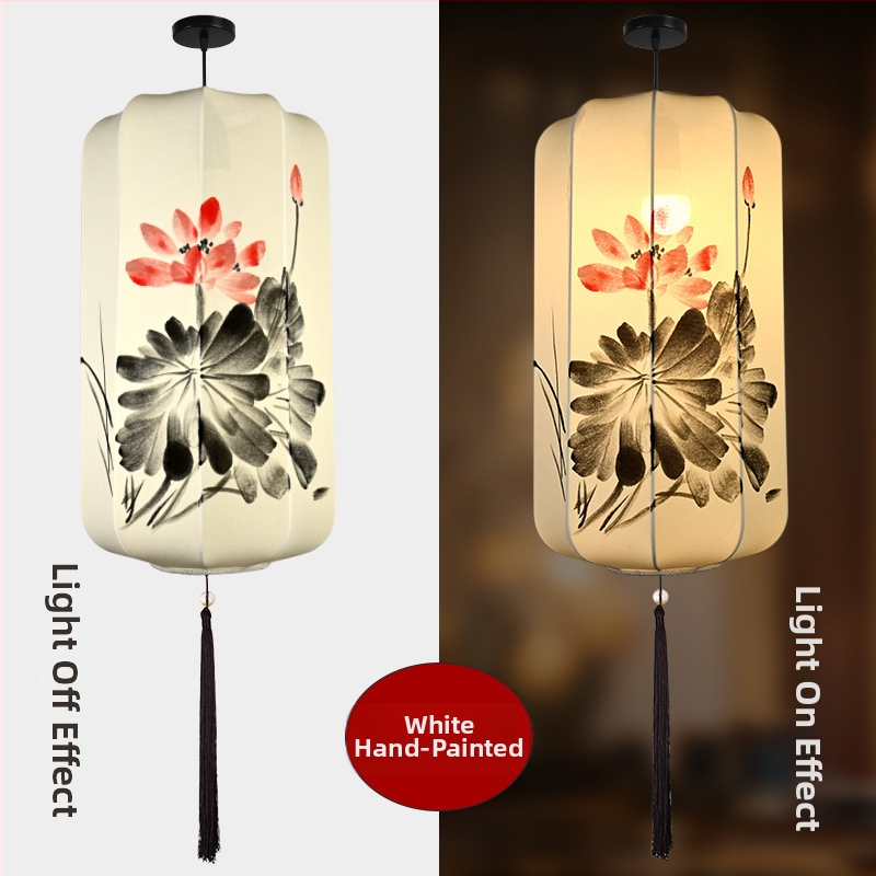 Elastinio audinio žibintas, rankų darbo, lauko naudojimui, kvadratinė forma, šviesėja