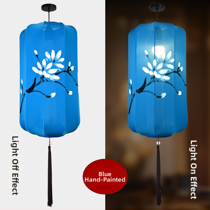 Elastinio audinio žibintas, rankų darbo, lauko naudojimui, kvadratinė forma, šviesėja