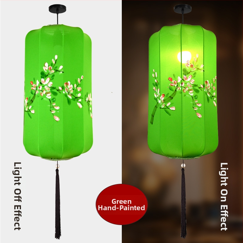 Elastinio audinio žibintas, rankų darbo, lauko naudojimui, kvadratinė forma, šviesėja