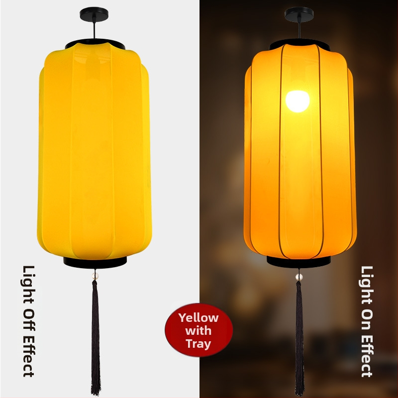 Elastinio audinio žibintas, rankų darbo, lauko naudojimui, kvadratinė forma, šviesėja