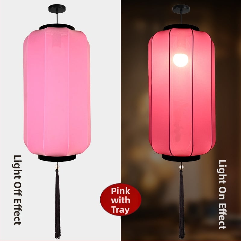 Elastinio audinio žibintas, rankų darbo, lauko naudojimui, kvadratinė forma, šviesėja