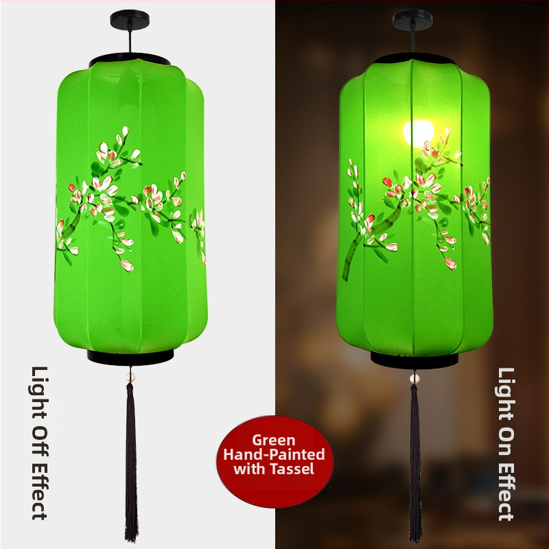 Elastinio audinio žibintas, rankų darbo, lauko naudojimui, kvadratinė forma, šviesėja