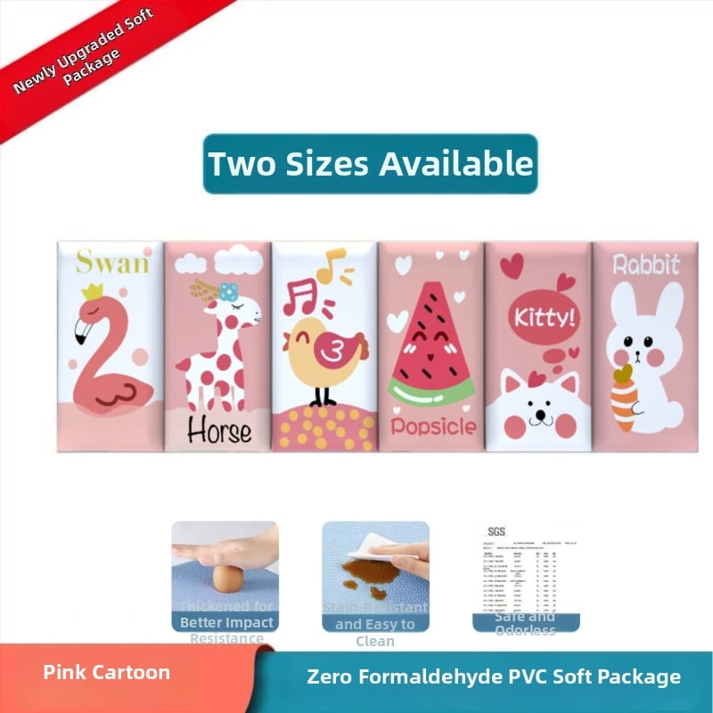 Стенно противоударно подплатено табло за детска стая – мек PU кожа, обграждано около леглото с татами, водоустойчиво, модерен стил