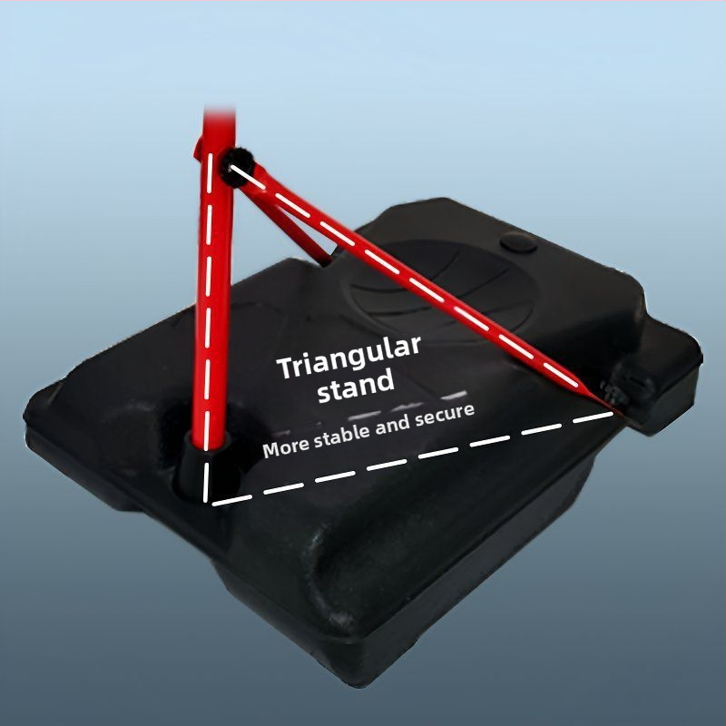 Vaikų krepšinio stovas su reguliuojamu plieno rėmu vidaus ir lauko naudojimui