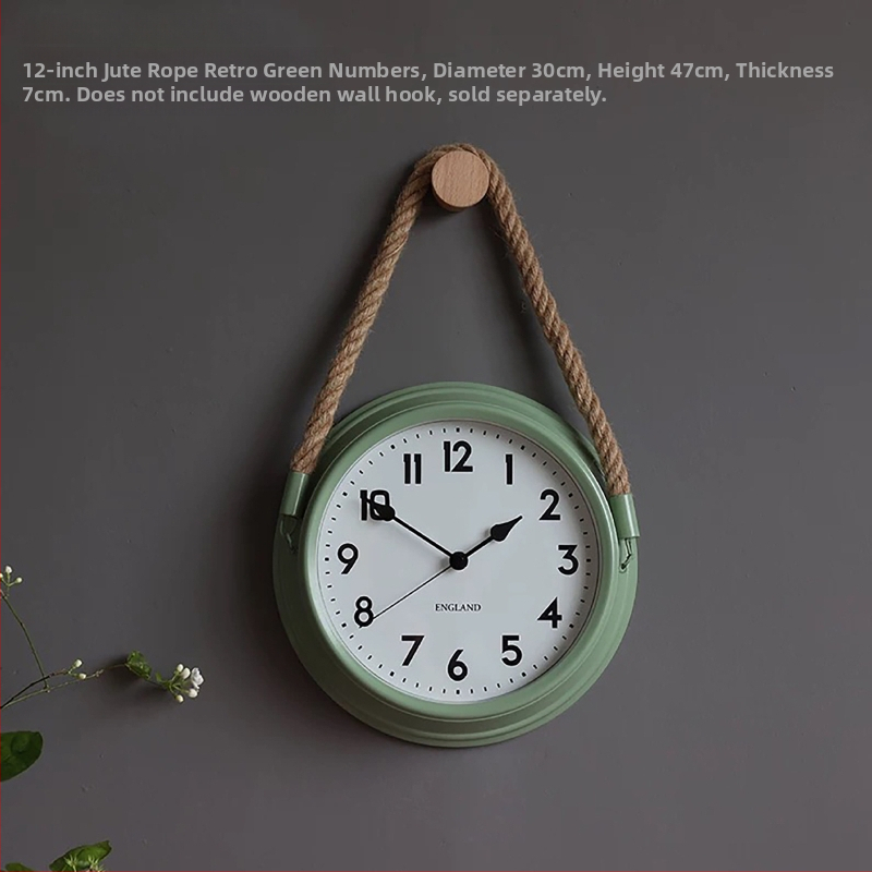 Ρολόι τοίχου σε σκανδιναβικό μινιμαλισμό, μεταλλικό περίβλημα και καντράν, κίνηση με μπαταρία quartz με sweep δεύτερο, στρογγυλός σχεδιασμός για καθιστικό