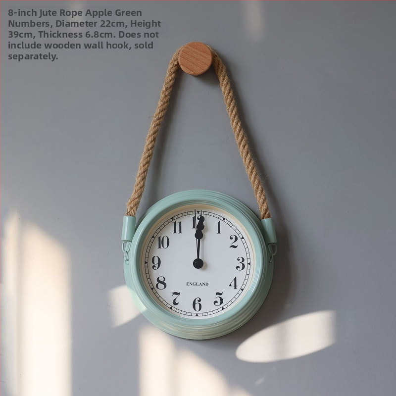 Ρολόι τοίχου σε σκανδιναβικό μινιμαλισμό, μεταλλικό περίβλημα και καντράν, κίνηση με μπαταρία quartz με sweep δεύτερο, στρογγυλός σχεδιασμός για καθιστικό