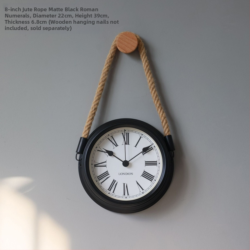 Ρολόι τοίχου σε σκανδιναβικό μινιμαλισμό, μεταλλικό περίβλημα και καντράν, κίνηση με μπαταρία quartz με sweep δεύτερο, στρογγυλός σχεδιασμός για καθιστικό