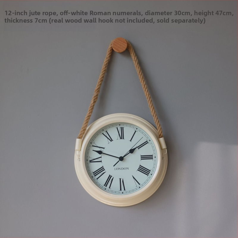 Ρολόι τοίχου σε σκανδιναβικό μινιμαλισμό, μεταλλικό περίβλημα και καντράν, κίνηση με μπαταρία quartz με sweep δεύτερο, στρογγυλός σχεδιασμός για καθιστικό