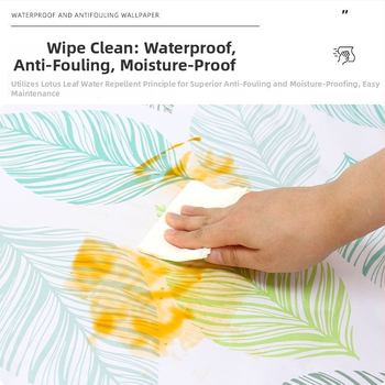 Sieninis lipdukas – geometrinis raštas, atsparus vandeniui, lipnus, svetainei, šiuolaikinis minimalistinis stilius