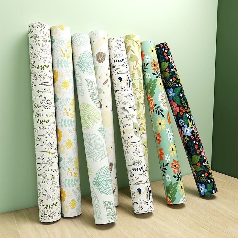 Sieninis lipdukas – geometrinis raštas, atsparus vandeniui, lipnus, svetainei, šiuolaikinis minimalistinis stilius