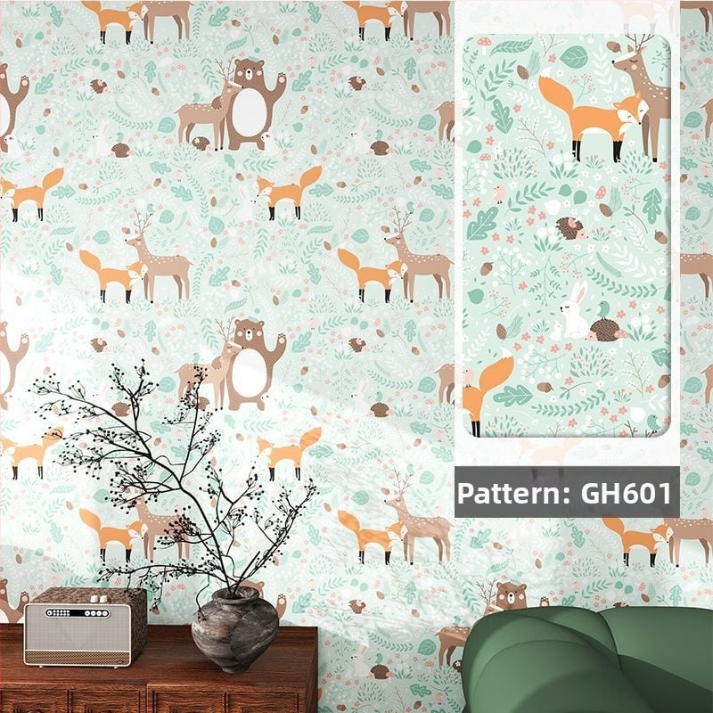 Sieninis lipdukas – geometrinis raštas, atsparus vandeniui, lipnus, svetainei, šiuolaikinis minimalistinis stilius