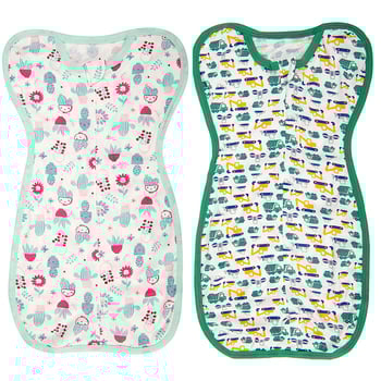 Miegmaišis kūdikiams, kokono stiliaus, naujagimiams 0–1 metų, poliesterio audinys ir pamušalas, poliesterio-pamudinio užpildo, tinkamas vasarai, pavasariui ir rudeniui