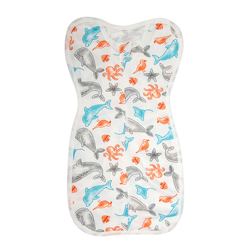 Miegmaišis kūdikiams, kokono stiliaus, naujagimiams 0–1 metų, poliesterio audinys ir pamušalas, poliesterio-pamudinio užpildo, tinkamas vasarai, pavasariui ir rudeniui