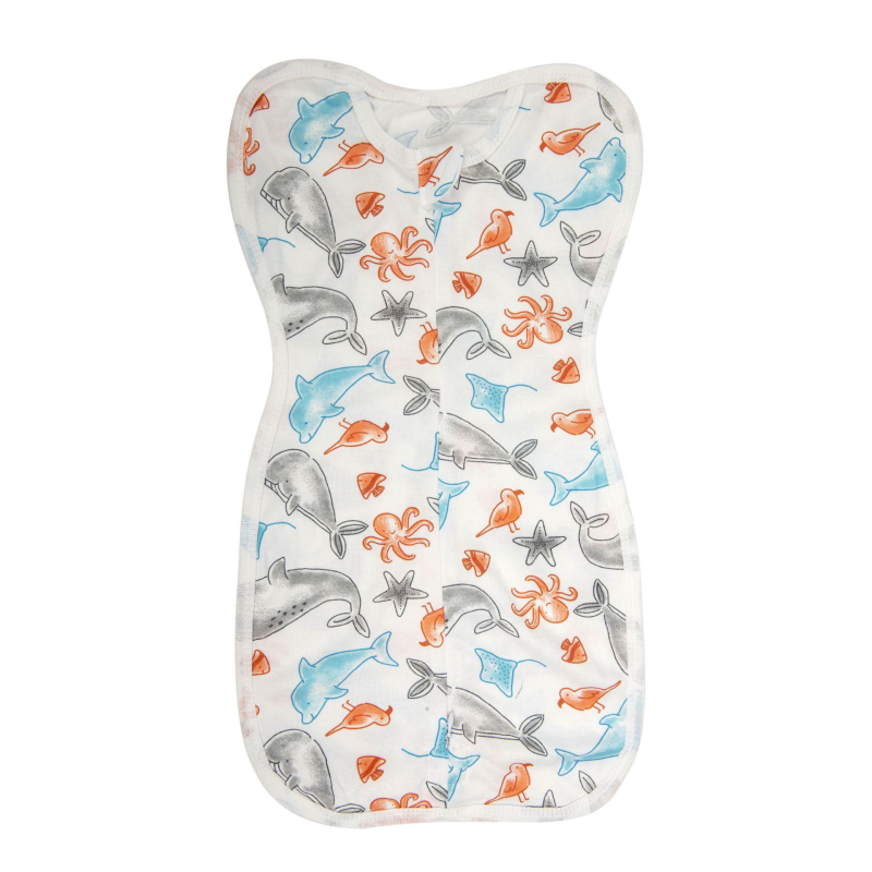 Miegmaišis kūdikiams, kokono stiliaus, naujagimiams 0–1 metų, poliesterio audinys ir pamušalas, poliesterio-pamudinio užpildo, tinkamas vasarai, pavasariui ir rudeniui