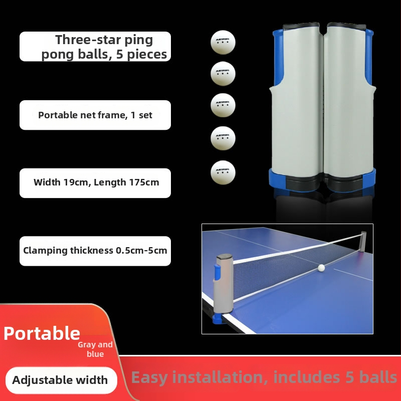 Φορητή βάση διχτυού επιτραπέζιου πινγκ-πονγκ, υλικό μεταξωτό λουλούδι, κωδικός προϊόντος F 97j7966jmmt65, κατηγορία: βάση για μπάλες/στήριγμα μπάλας, κατηγορία προϊόντος: βάση για επιτραπέζιο πινγκ-πονγκ