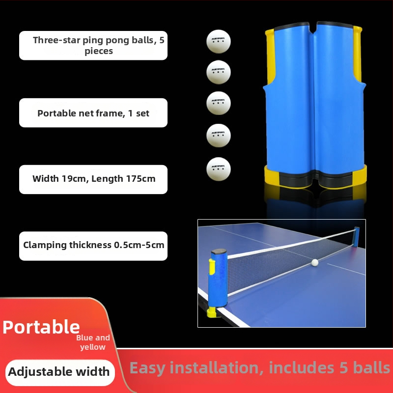 Φορητή βάση διχτυού επιτραπέζιου πινγκ-πονγκ, υλικό μεταξωτό λουλούδι, κωδικός προϊόντος F 97j7966jmmt65, κατηγορία: βάση για μπάλες/στήριγμα μπάλας, κατηγορία προϊόντος: βάση για επιτραπέζιο πινγκ-πονγκ