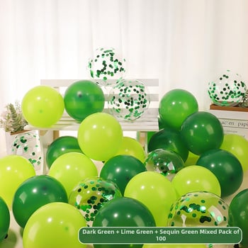 Aranjament baloane latex pentru absolvire – temă pădure, stil retro, baloane rotunde; fără logo; IP autorizare: Nu; Potrivit pentru aniversări și Ziua copiilor