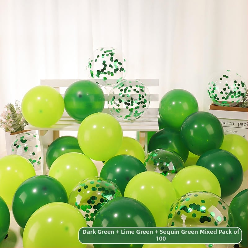 Aranjament baloane latex pentru absolvire – temă pădure, stil retro, baloane rotunde; fără logo; IP autorizare: Nu; Potrivit pentru aniversări și Ziua copiilor