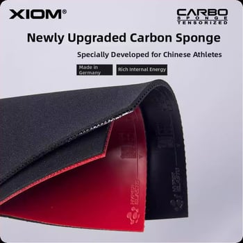 Xiom badminton raketė, vieno dalių konstrukcija, anti-lipimo guma, tinkama stalo tenisui ir badmintonui.