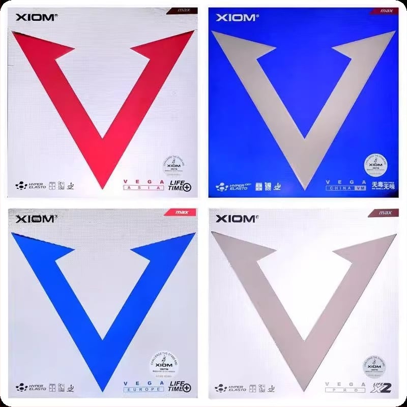 Xiom badminton raketė, vieno dalių konstrukcija, anti-lipimo guma, tinkama stalo tenisui ir badmintonui.