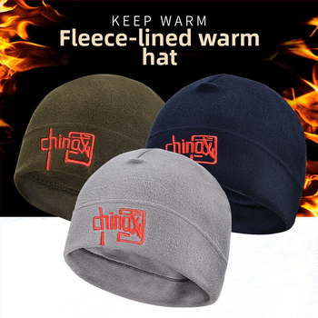 Unisex flīsa cepure ārējiem ziemas sportiem – vēju izturīga, silta, piemērota pārgājieniem, kalnu kāpšanai, riteņbraukšanai un slēpošanai