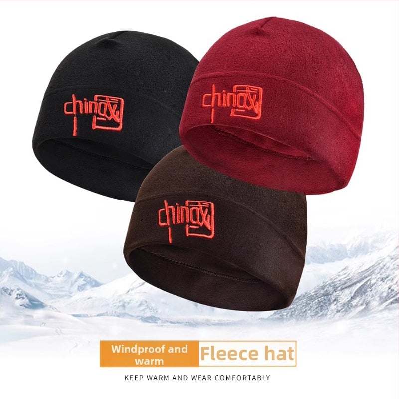 Unisex flīsa cepure ārējiem ziemas sportiem – vēju izturīga, silta, piemērota pārgājieniem, kalnu kāpšanai, riteņbraukšanai un slēpošanai