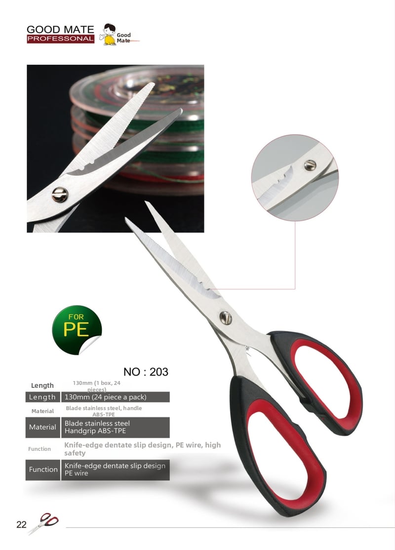 Good Partner Kalastusjoone lõikurid – roostevaba teras, mitmeotstarbelised