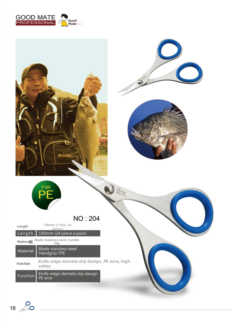 Good Partner Kalastusjoone lõikurid – roostevaba teras, mitmeotstarbelised