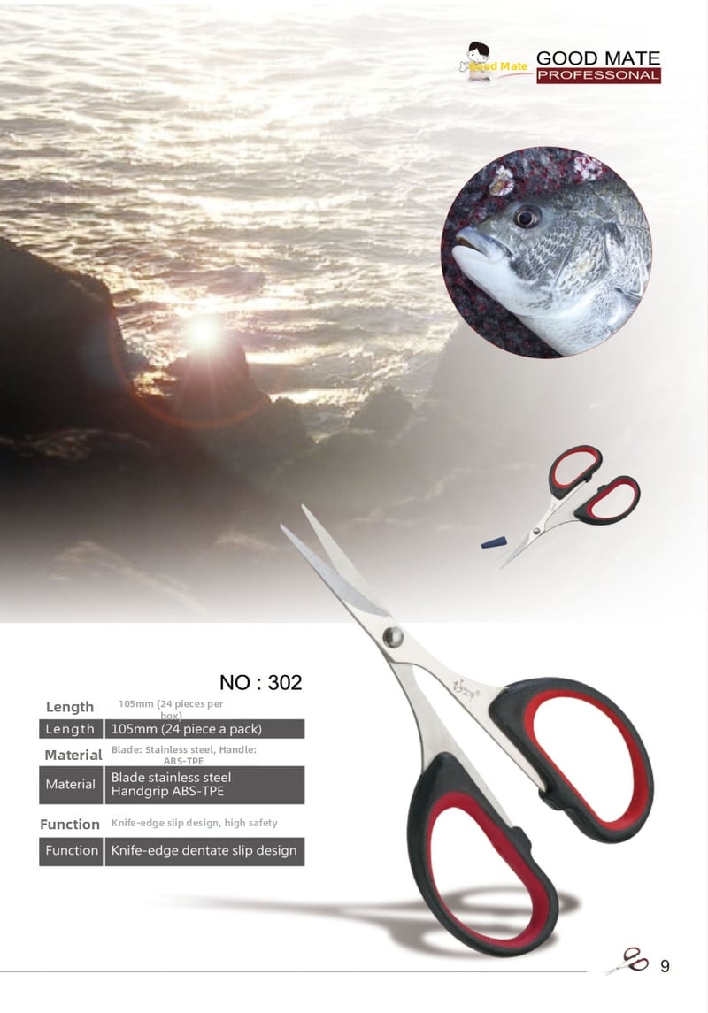 Good Partner Kalastusjoone lõikurid – roostevaba teras, mitmeotstarbelised