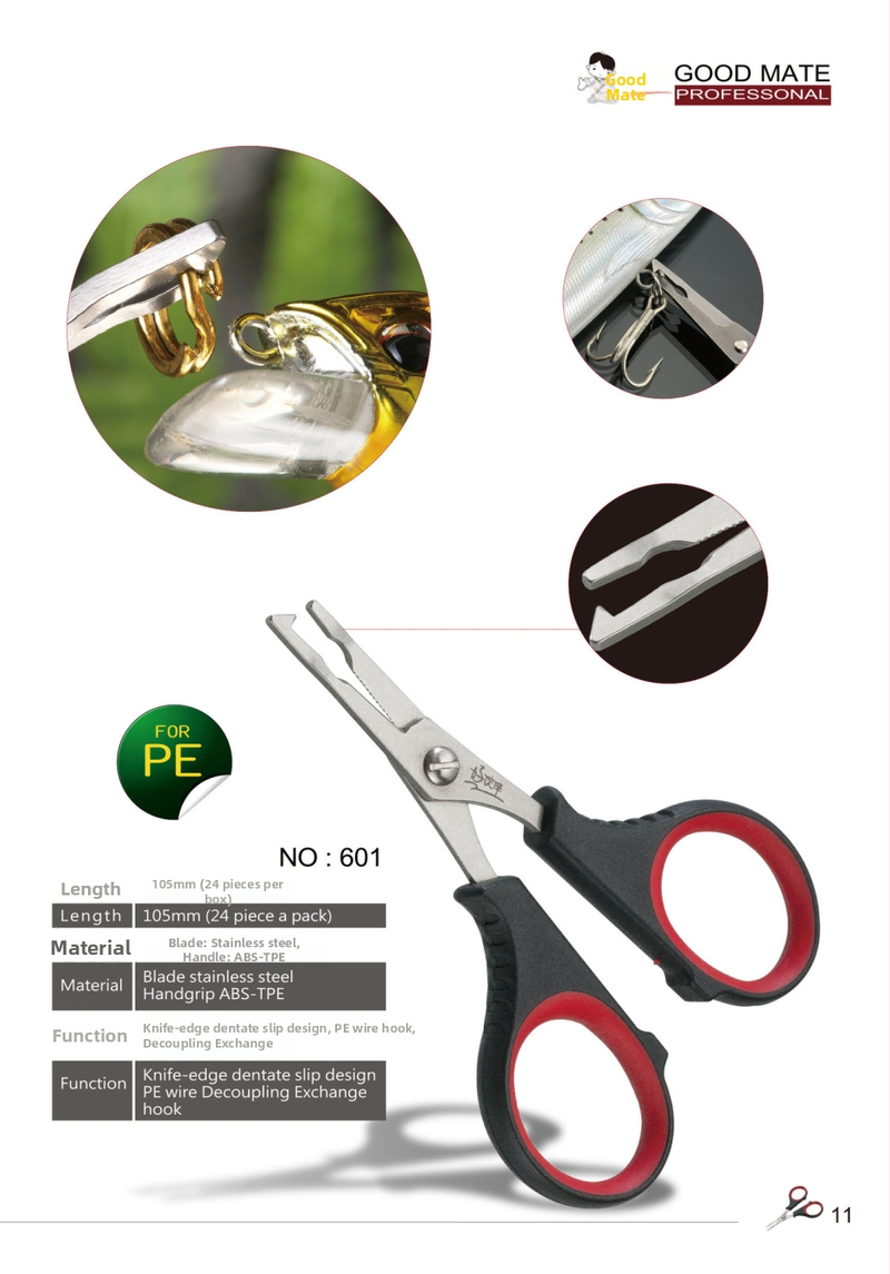 Good Partner Kalastusjoone lõikurid – roostevaba teras, mitmeotstarbelised