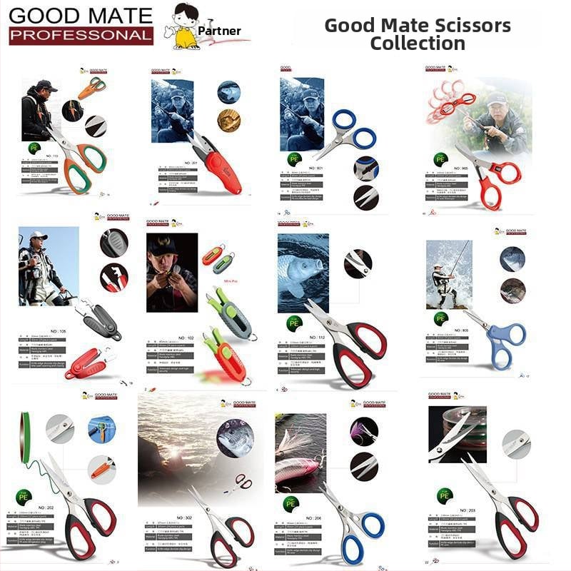 Good Partner Kalastusjoone lõikurid – roostevaba teras, mitmeotstarbelised