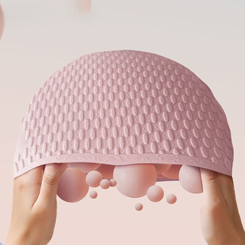 Silikona ūdensizturīga peldcepure un brilles komplekts, augsta elastība, piemērots gariem matiem, pieaugušajiem