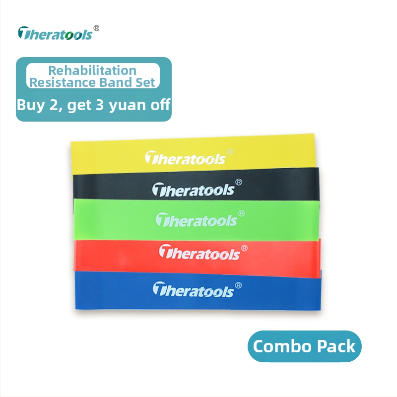 Elastinė pasipriešinimo juosta vaikams, skirta čiurnos atstatymui po lūžio — 5 svarų pasipriešinimas; medžiaga: šilkas; prekė: Kita.