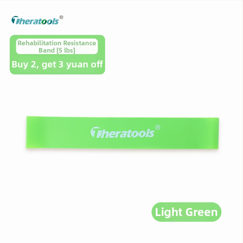 Elastinė pasipriešinimo juosta vaikams, skirta čiurnos atstatymui po lūžio — 5 svarų pasipriešinimas; medžiaga: šilkas; prekė: Kita.