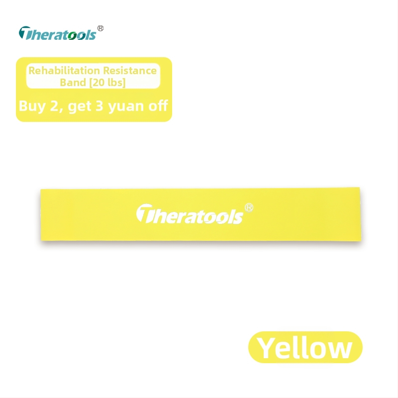 Elastinė pasipriešinimo juosta vaikams, skirta čiurnos atstatymui po lūžio — 5 svarų pasipriešinimas; medžiaga: šilkas; prekė: Kita.