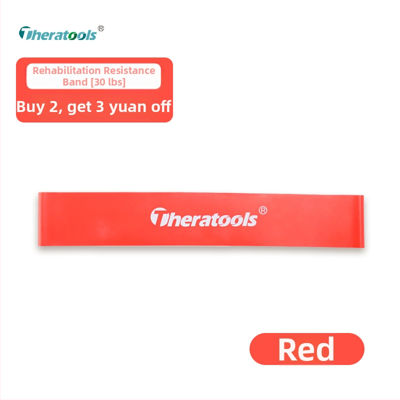 Elastinė pasipriešinimo juosta vaikams, skirta čiurnos atstatymui po lūžio — 5 svarų pasipriešinimas; medžiaga: šilkas; prekė: Kita.