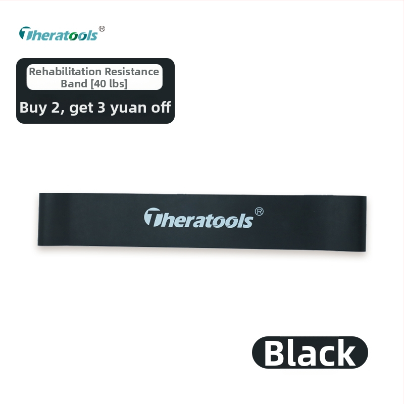 Elastinė pasipriešinimo juosta vaikams, skirta čiurnos atstatymui po lūžio — 5 svarų pasipriešinimas; medžiaga: šilkas; prekė: Kita.