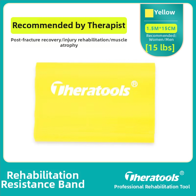 Elastinė pasipriešinimo juosta vaikams, skirta čiurnos atstatymui po lūžio — 5 svarų pasipriešinimas; medžiaga: šilkas; prekė: Kita.